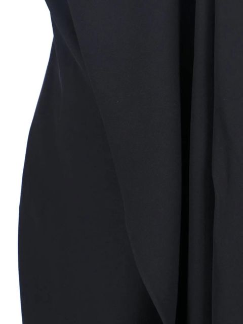 Balenciaga draped maxi dress - Black