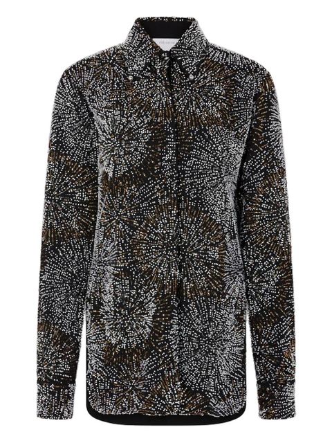 Rabanne embroidered shirt - Black - zdjęcie produktu nr 1