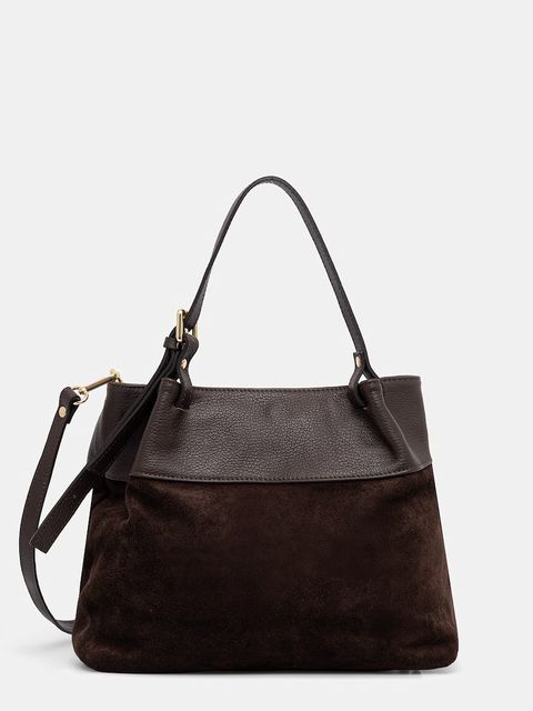 Answear.LAB torebka zamszowa