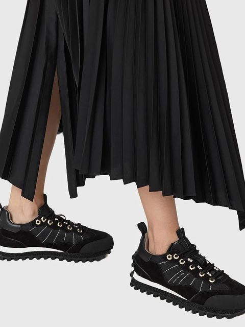 AllSaints sneakersy Nevis Sneaker damskie kolor czarny W058FD