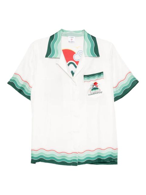 Casablanca Montagne Ondulee shirt - White - zdjęcie produktu nr 1
