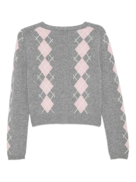 Reformation CLARA cashmere cardigan - Grey