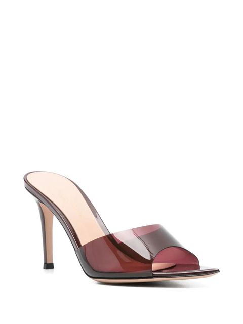 Gianvito Rossi 85mm leather sandals - Red - zdjęcie produktu nr 2