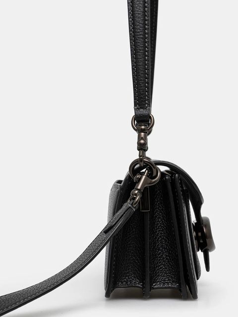 Coach torebka skórzana Tabby kolor czarny CY201