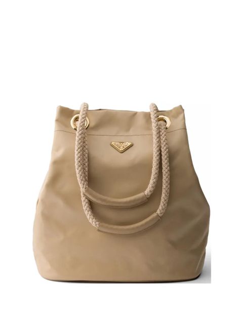 Prada Mariner large Re-Nylon bucket bag - Neutrals - zdjęcie produktu nr 1