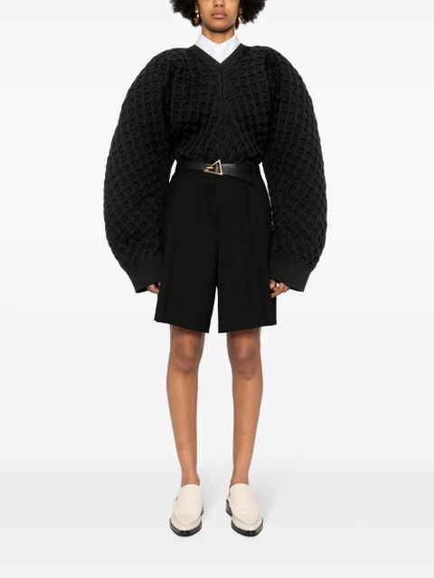 Jacquemus Le Sweater Boule Torsade jumper - Black - zdjęcie produktu nr 2