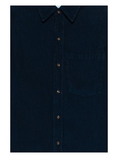 Victoria Beckham Pocket buttoned top - Blue