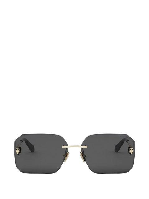Bvlgari Serpenti rimless sunglasses - Gold - zdjęcie produktu nr 1