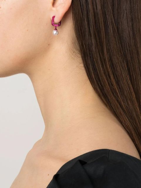 EÉRA geometric drop earrings - Silver - zdjęcie produktu nr 2