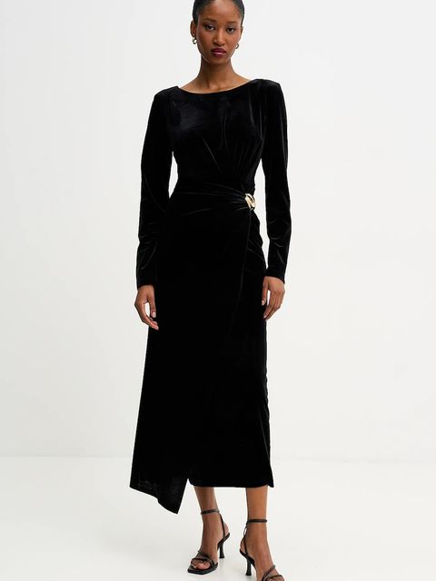 Answear.LAB sukienka welurowa - zdjęcie produktu nr 1