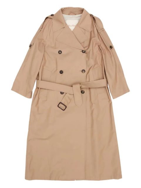 Max Mara belted buttoned coat - Neutrals - zdjęcie produktu nr 1