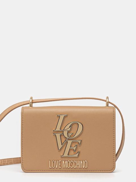 Love Moschino torebka kolor beżowy JC4158PP1 - zdjęcie produktu nr 1