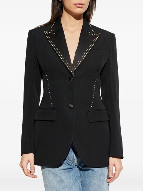 Versace studded blazer - Black