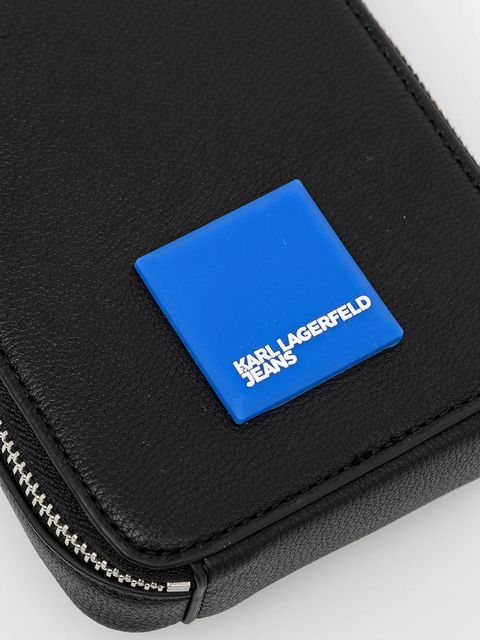 Karl Lagerfeld Jeans saszetka kolor czarny A2W32007