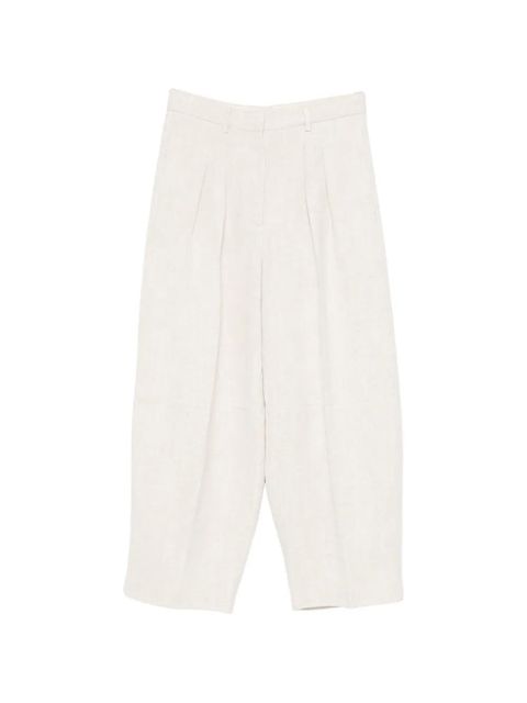 Altuzarra pleated trousers - Neutrals - zdjęcie produktu nr 1
