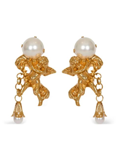 Balmain Anges Baroque earrings - Gold - zdjęcie produktu nr 1