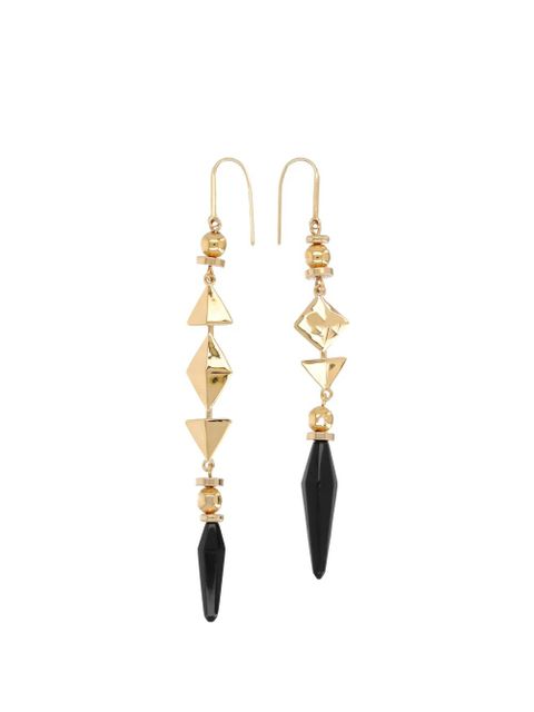ISABEL MARANT Ida geometric pendant earrings - Gold - zdjęcie produktu nr 1