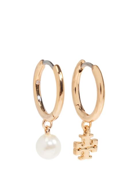 Tory Burch Kira hoop earrings - Gold - zdjęcie produktu nr 1