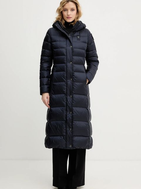 Blauer kurtka puchowa ANITA kolor granatowy przejściowa BLDK03101