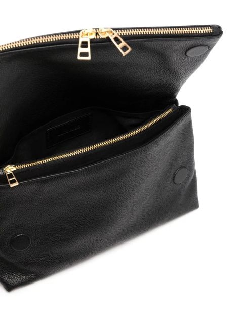 Zadig&Voltaire logo-plaque leather shoulder bag - Black - zdjęcie produktu nr 2
