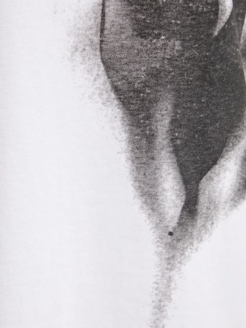 Karl Lagerfeld Jeans sukienka bawełniana kolor biały mini prosta A3W13006