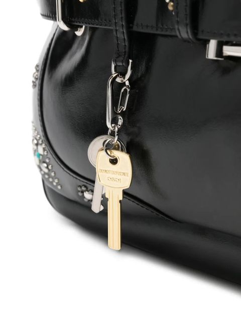 Osoi Brocle embellished buckled tote bag - Black