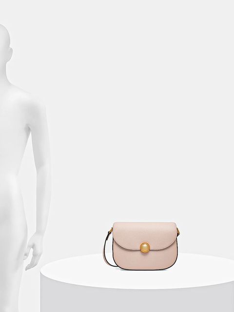 Furla torebka skórzana Moonlight S kolor różowy WB01887 BX3036 4355S