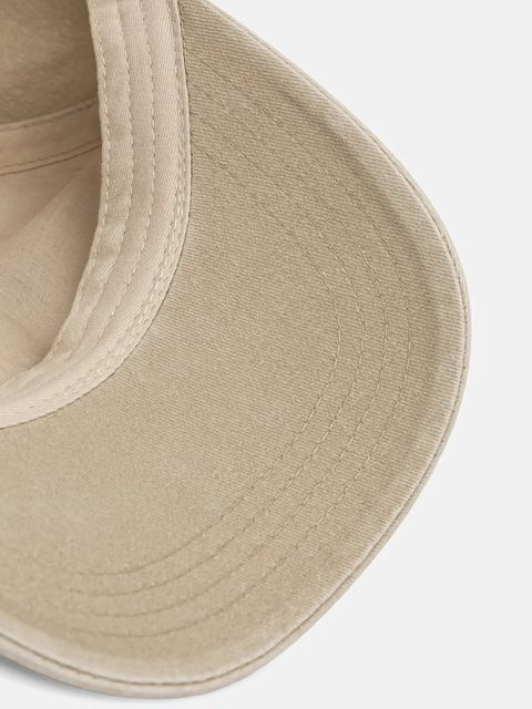 Weekend Max Mara czapka z daszkiem bawełniana BRUNO kolor beżowy 2525576024600