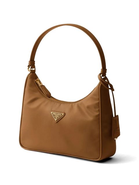 Prada Re-Edition 2005 Re-Nylon and Saffiano mini bag - Neutrals