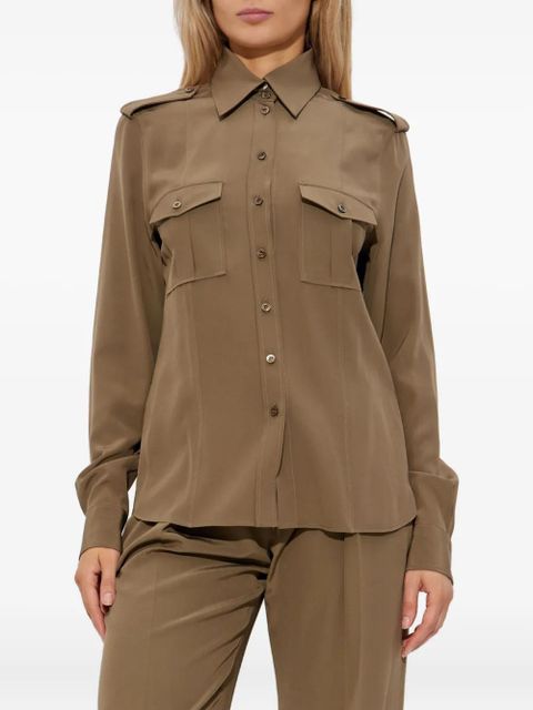 TOM FORD silk shirt - Green