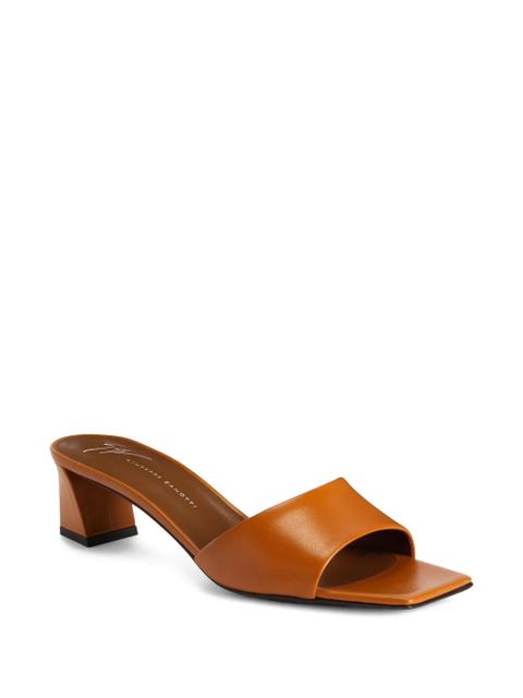 Giuseppe Zanotti 45mm Talia Mule sandals - Brown - zdjęcie produktu nr 2