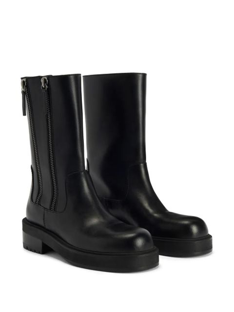 Giuseppe Zanotti Foustine leather ankle boots - Black