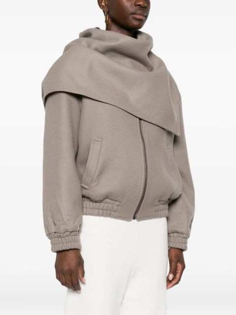 Aya Muse Tuli shawl jacket - Brown - zdjęcie produktu nr 2