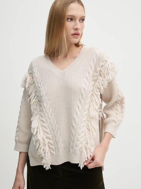 Marella sweter wełniany