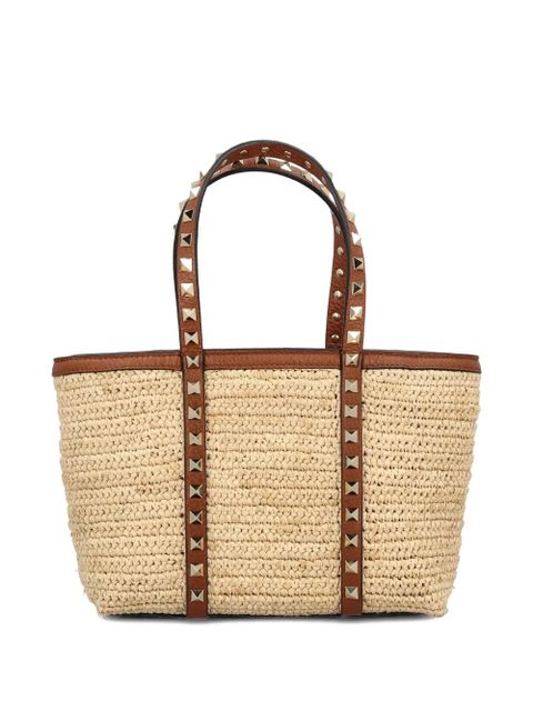 Valentino Garavani studded top-handle shoulder bag - Neutrals - zdjęcie produktu nr 2