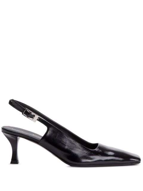Proenza Schouler slingback leather pumps - Black - zdjęcie produktu nr 1