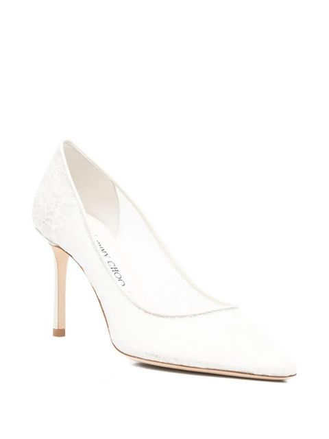 Jimmy Choo Romy pointed pumps - White - zdjęcie produktu nr 2