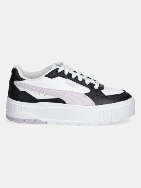 Puma sneakersy skórzane SPORTY STREET damskie kolor fioletowy 397461