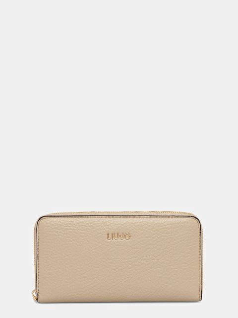 Liu Jo portfel damski kolor beżowy AF5170.E0027 - zdjęcie produktu nr 1