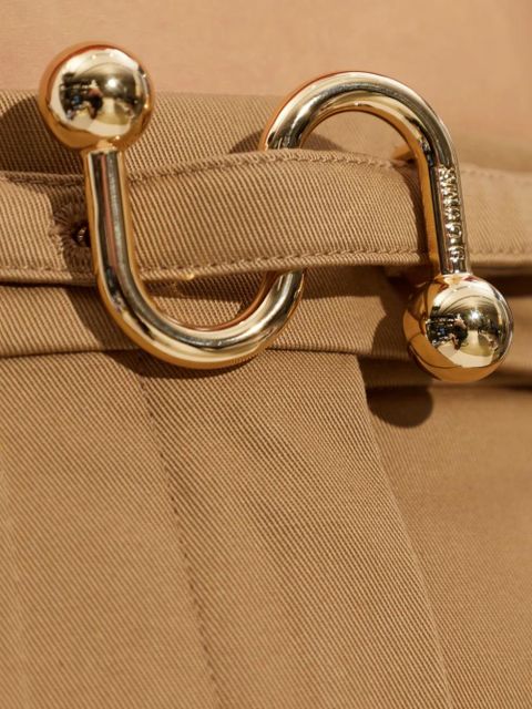 Sportmax pleated belted trousers - Neutrals