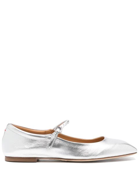 Aeyde Uma ballet flats - Silver - zdjęcie produktu nr 1