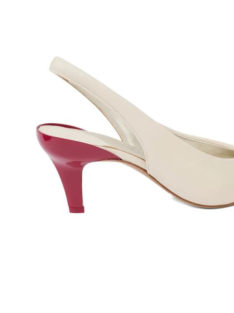 Chloé pointed-toe slingback pumps - Neutrals