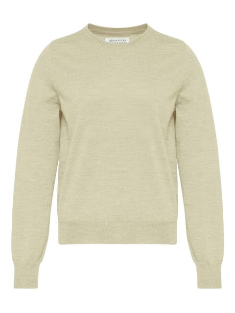 Maison Margiela wool sweater - Neutrals - zdjęcie produktu nr 1