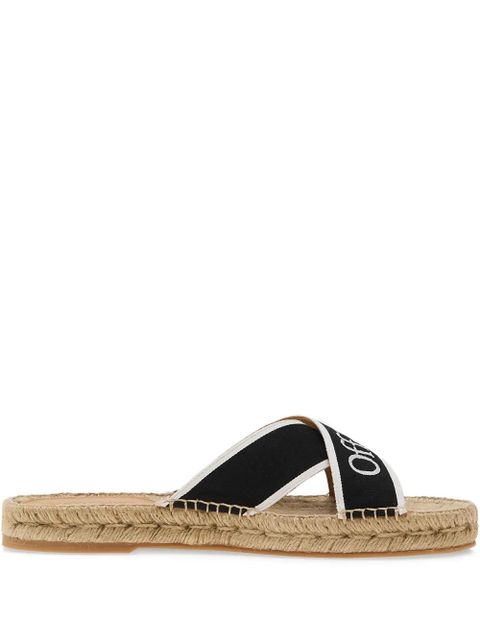 Off-White Criss-Cross espadrilles - Black - zdjęcie produktu nr 1