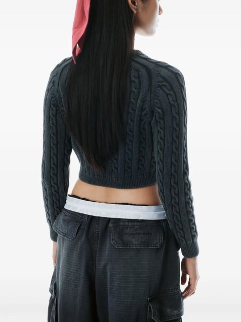 Alexander Wang straight cargo pants - Black