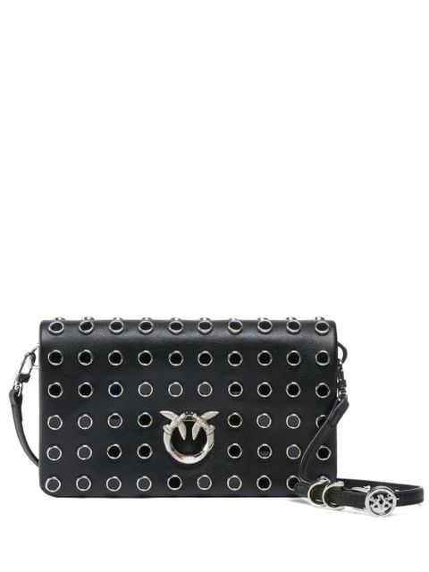 PINKO eyelet logo crossbody bag - Black - zdjęcie produktu nr 1