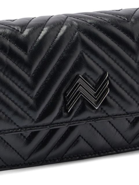 Missoni leather shoulder bag - Black
