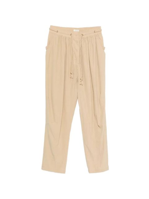 ISABEL MARANT Falcona straight-leg trousers - Neutrals - zdjęcie produktu nr 1