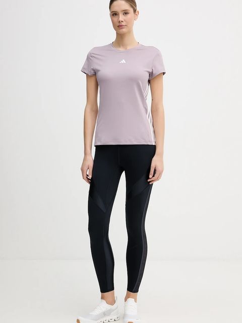 adidas Performance t-shirt treningowy HYGLM damski kolor różowy JX7380 - zdjęcie produktu nr 2