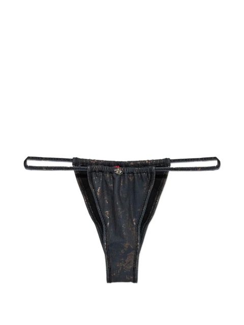 Diesel Jodie-Utlt ribbed bikini bottoms - Black - zdjęcie produktu nr 1